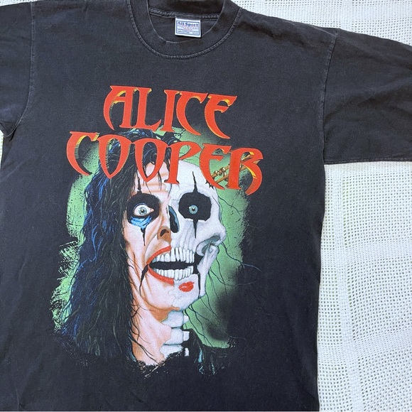 2002 vintage Alice Cooper Descent Into Dragontown concert tour band tee - Picture 2 of 5
